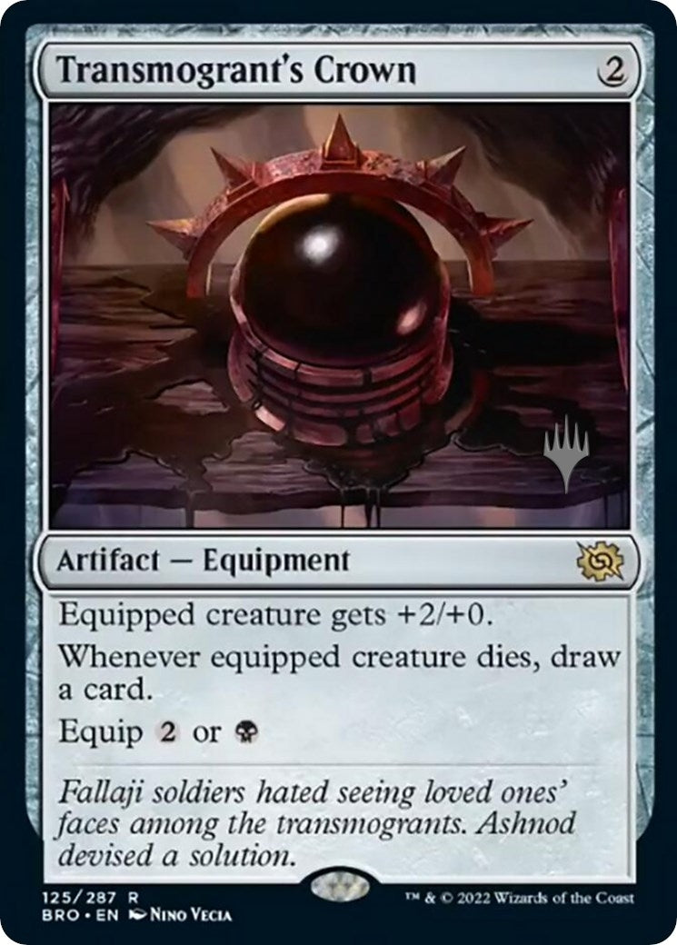 Image for Transmogrant's Crown (Promo Pack: The Brothers' War) (125) - Magic: The Gathering