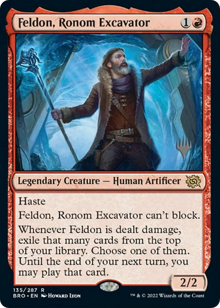 Image for Feldon, Ronom Excavator (Promo Pack: The Brothers' War) (135) - Magic: The Gathering