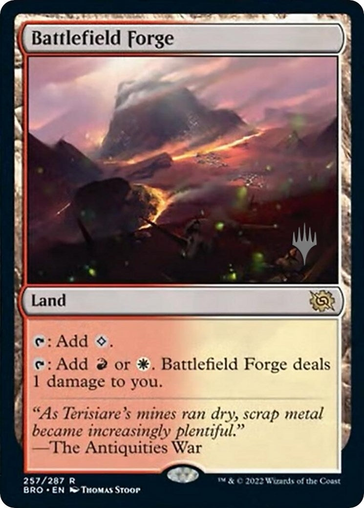 Image for Battlefield Forge (Promo Pack: The Brothers' War) (257) - Magic: The Gathering
