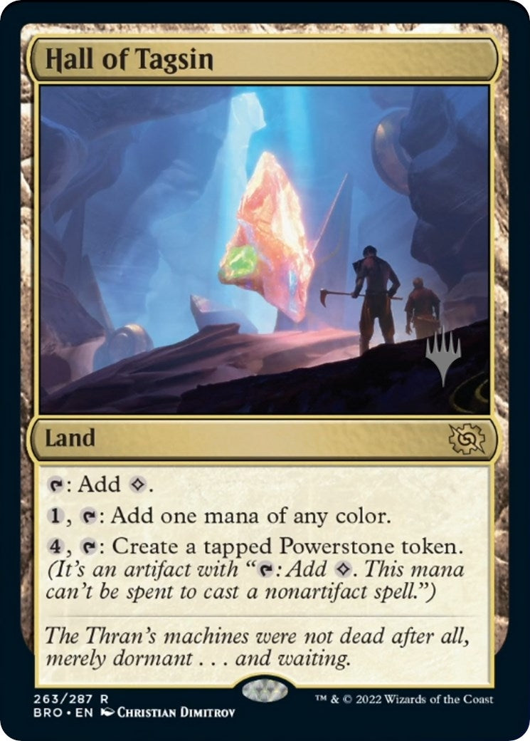 Image for Hall of Tagsin (Promo Pack: The Brothers' War) (263) - Magic: The Gathering