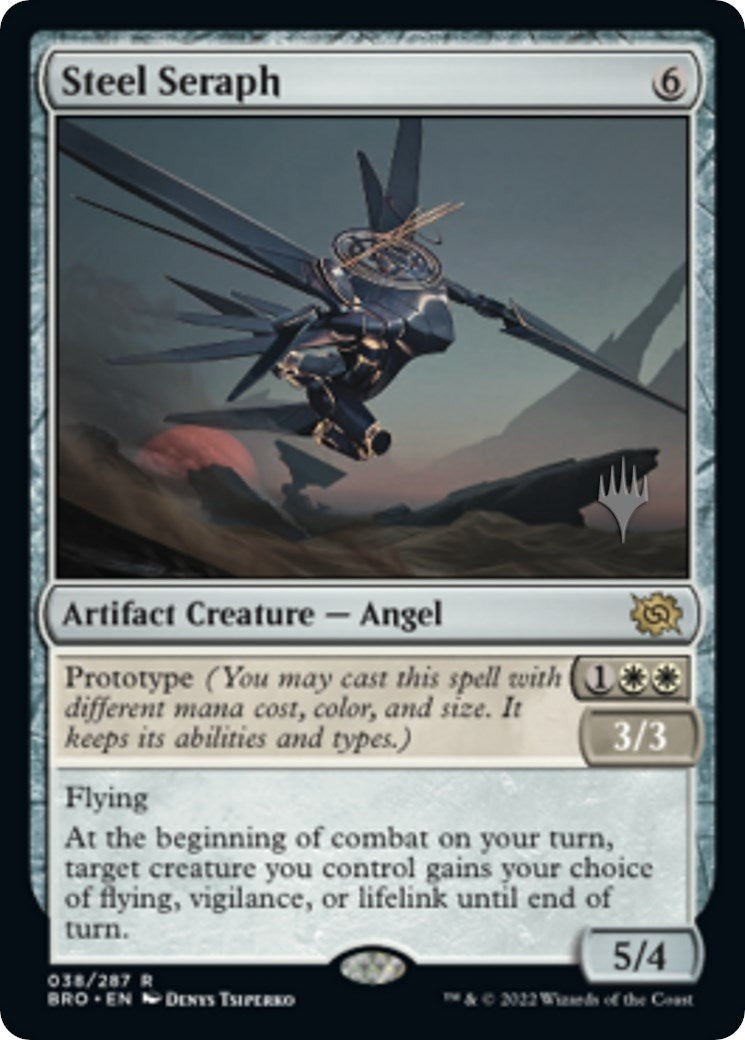 Image for Steel Seraph (Promo Pack: The Brothers' War) (38) - Magic: The Gathering