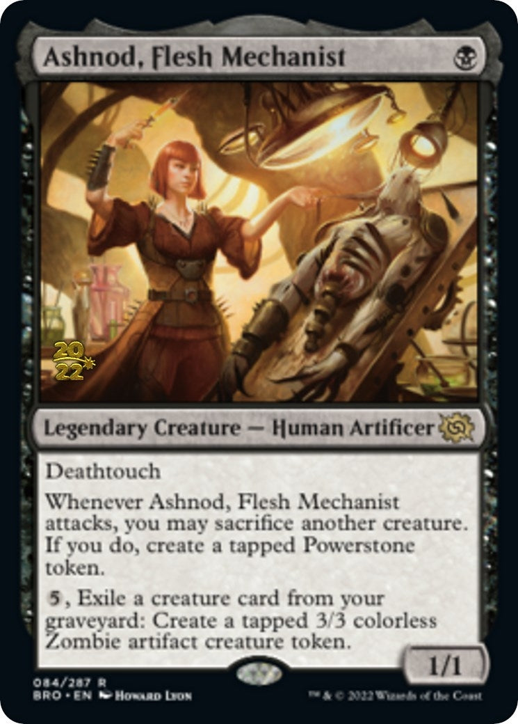 Image for Ashnod, Flesh Mechanist (Prerelease Cards) (84) - Magic: The Gathering