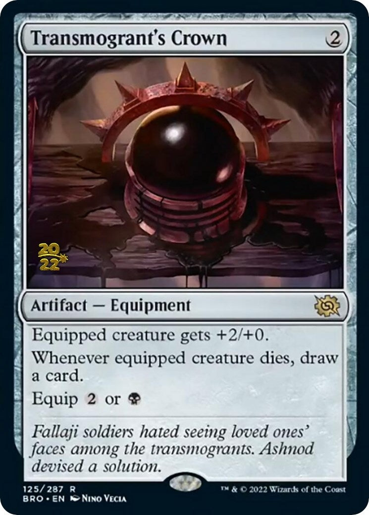 Image for Transmogrant's Crown (Prerelease Cards) (125) - Magic: The Gathering