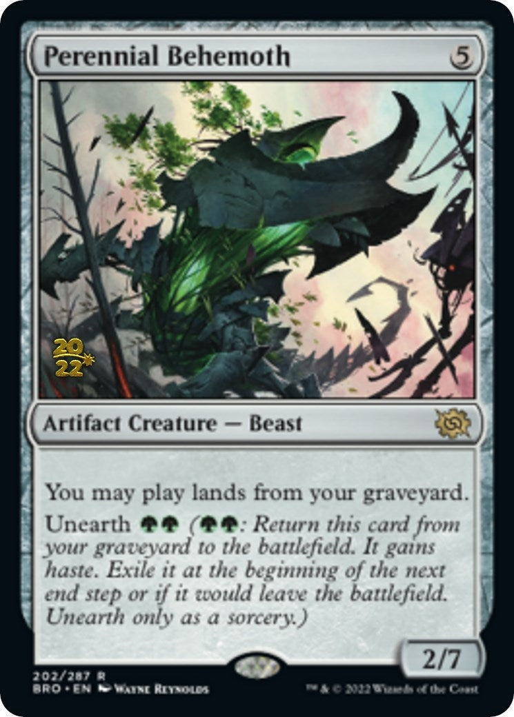 Image for Perennial Behemoth (Prerelease Cards) (202) - Magic: The Gathering