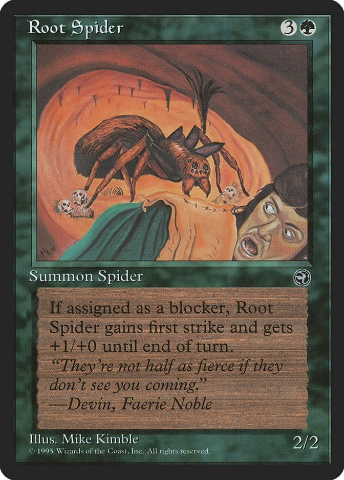 Image for Root Spider (Homelands) - Magic: The Gathering