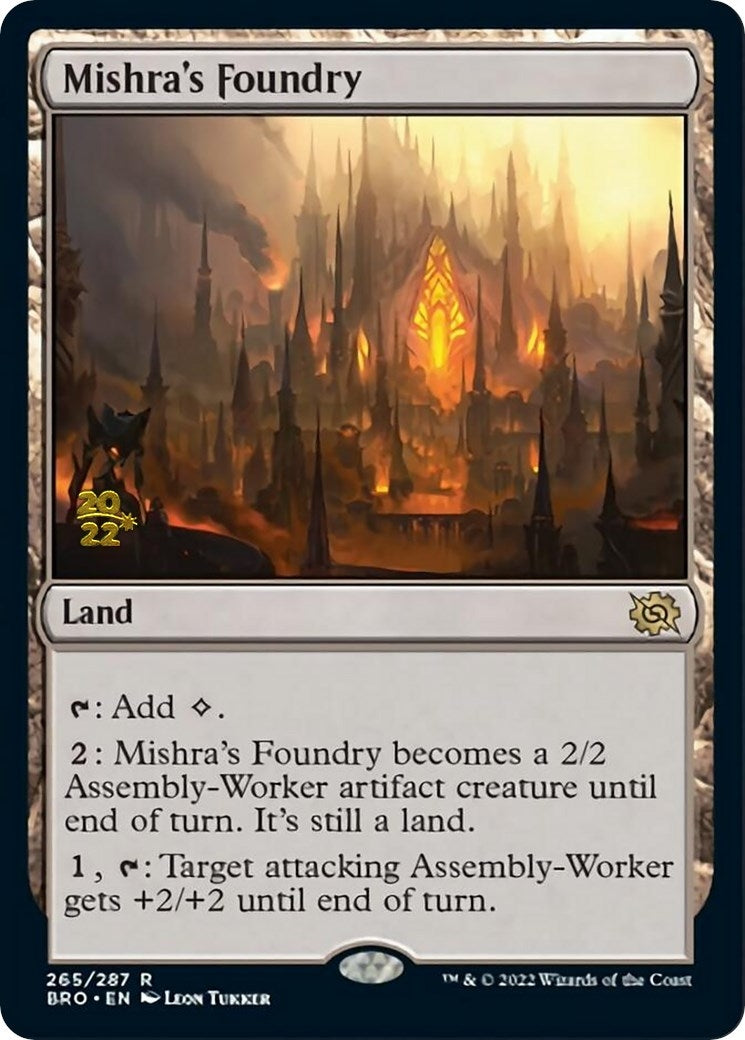 Image for Mishra's Foundry (Prerelease Cards) (265) - Magic: The Gathering