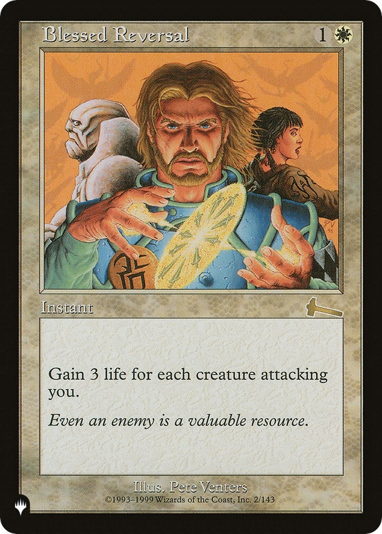 Image for Blessed Reversal (The List Reprints) (2/143) - Magic: The Gathering