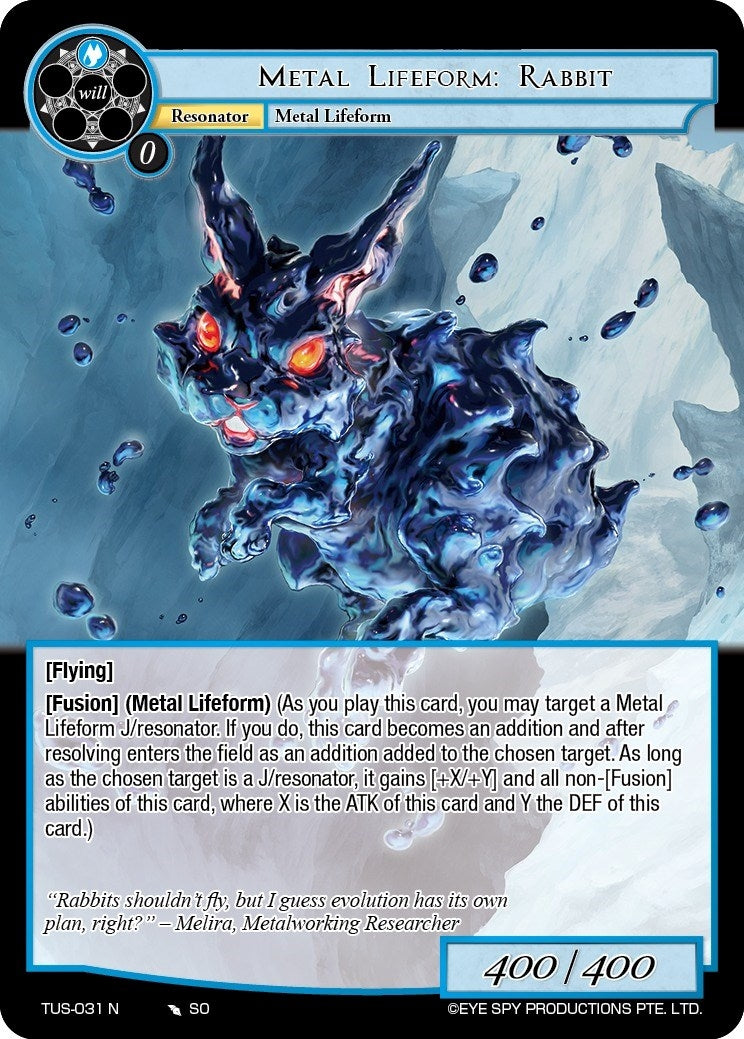 Image for Metal Lifeform: Rabbit (The Underworld of Secrets) (TUS-031 N) - Force of Will
