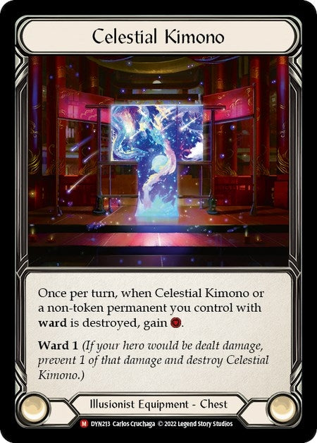 Image for Celestial Kimono (Dynasty) (DYN213) - Flesh and Blood TCG