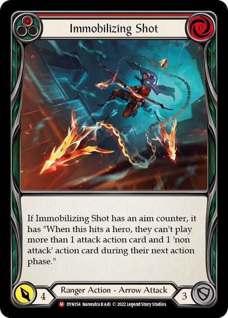 Image for Immobilizing Shot (Dynasty) (DYN154) - Flesh and Blood TCG