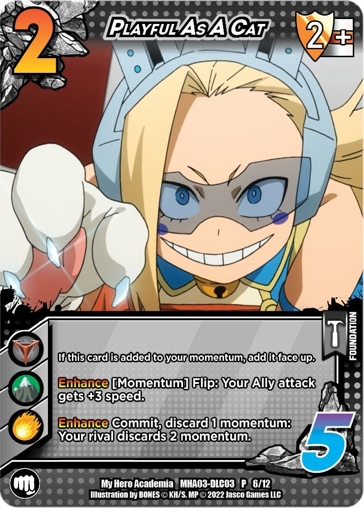 Image for Playful as a Cat (UniVersus: My Hero Academia: Heroes Clash DLC) (6/12) - UniVersus