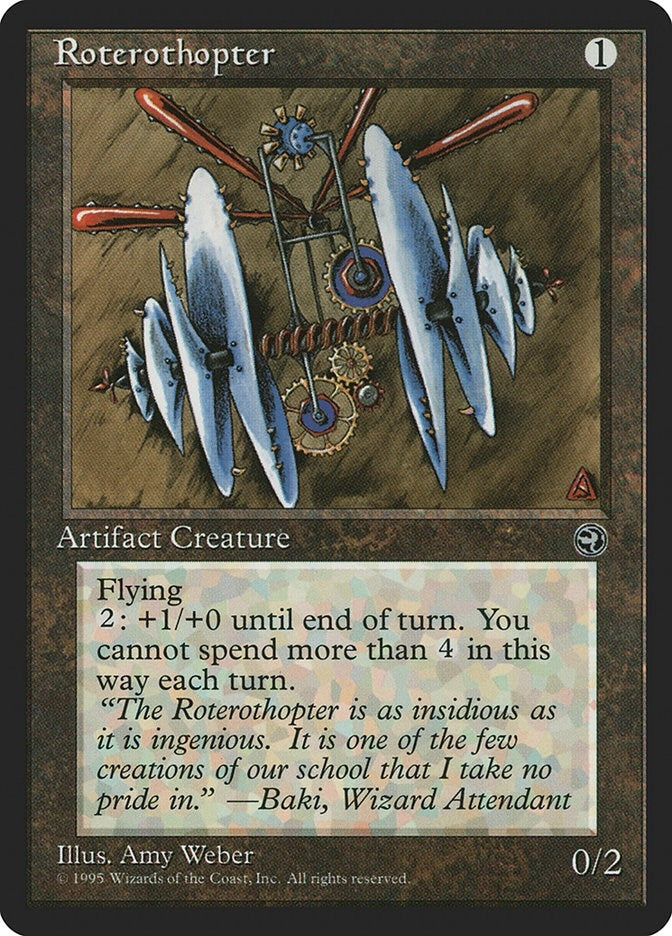 Image for Roterothopter (Homelands) - Magic: The Gathering