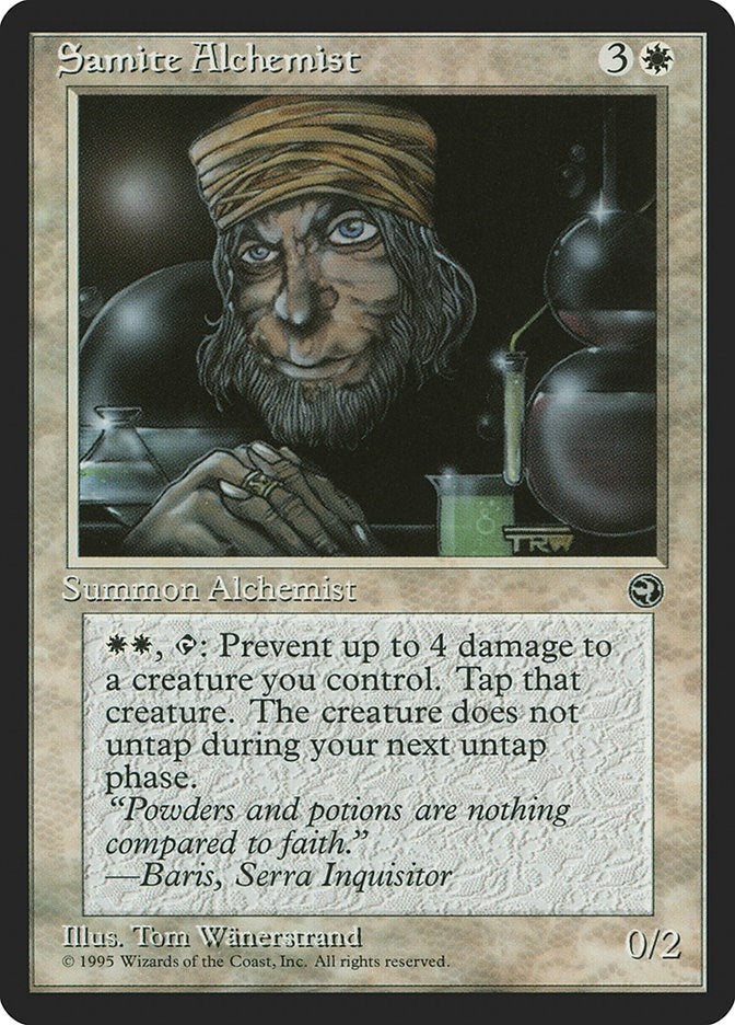 Image for Samite Alchemist (Homelands) (13) - Magic: The Gathering