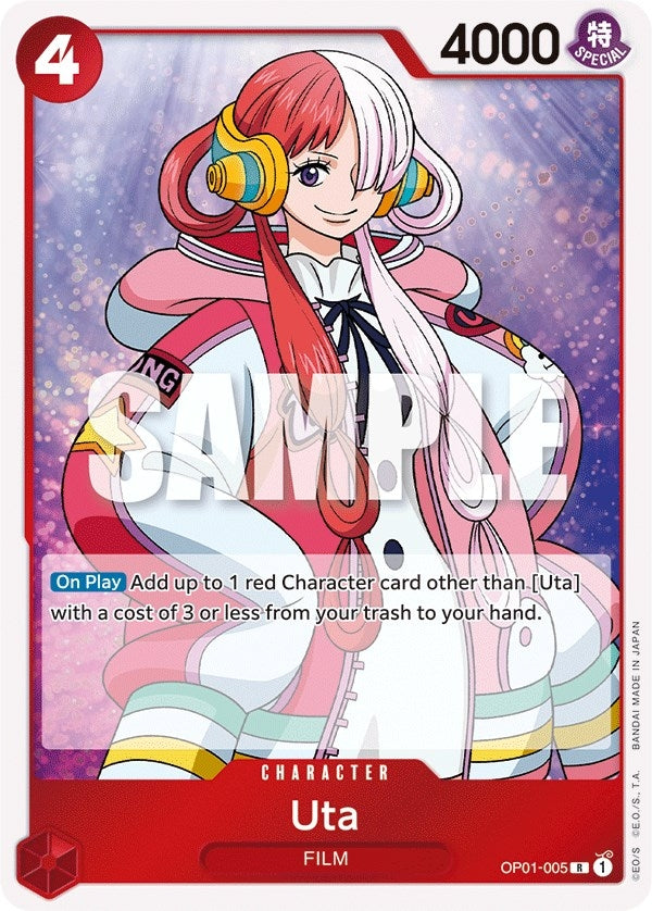Image for Uta (Romance Dawn) (OP01-005) - One Piece Card Game
