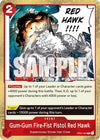 Image for Gum-Gum Fire-Fist Pistol Red Hawk (Romance Dawn) (OP01-026) - One Piece Card Game