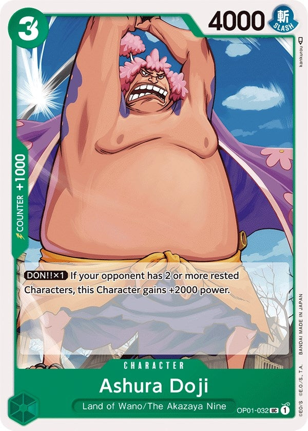 Image for Ashura Doji (Romance Dawn) (OP01-032) - One Piece Card Game