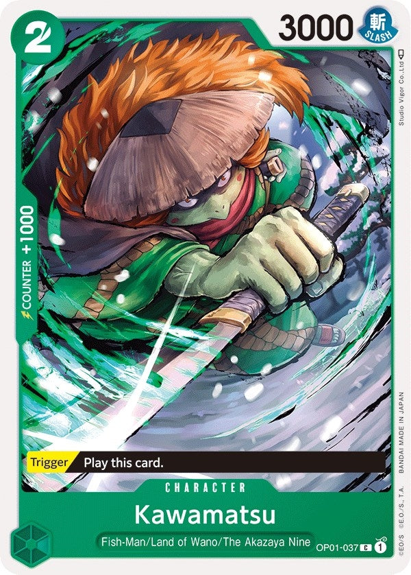 Image for Kawamatsu (Romance Dawn) (OP01-037) - One Piece Card Game