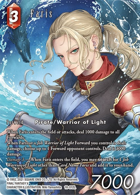 Image for Faris (Full Art) (Resurgence of Power) (18-012L) - Final Fantasy TCG