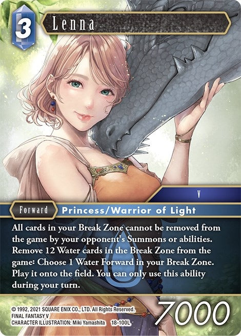 Image for Lenna (Resurgence of Power) (18-100L) - Final Fantasy TCG