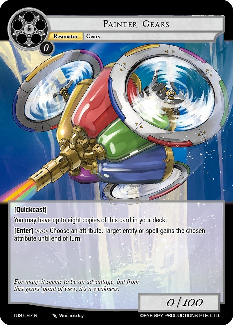 Image for Painter Gears (The Underworld of Secrets) (TUS-097 N) - Force of Will
