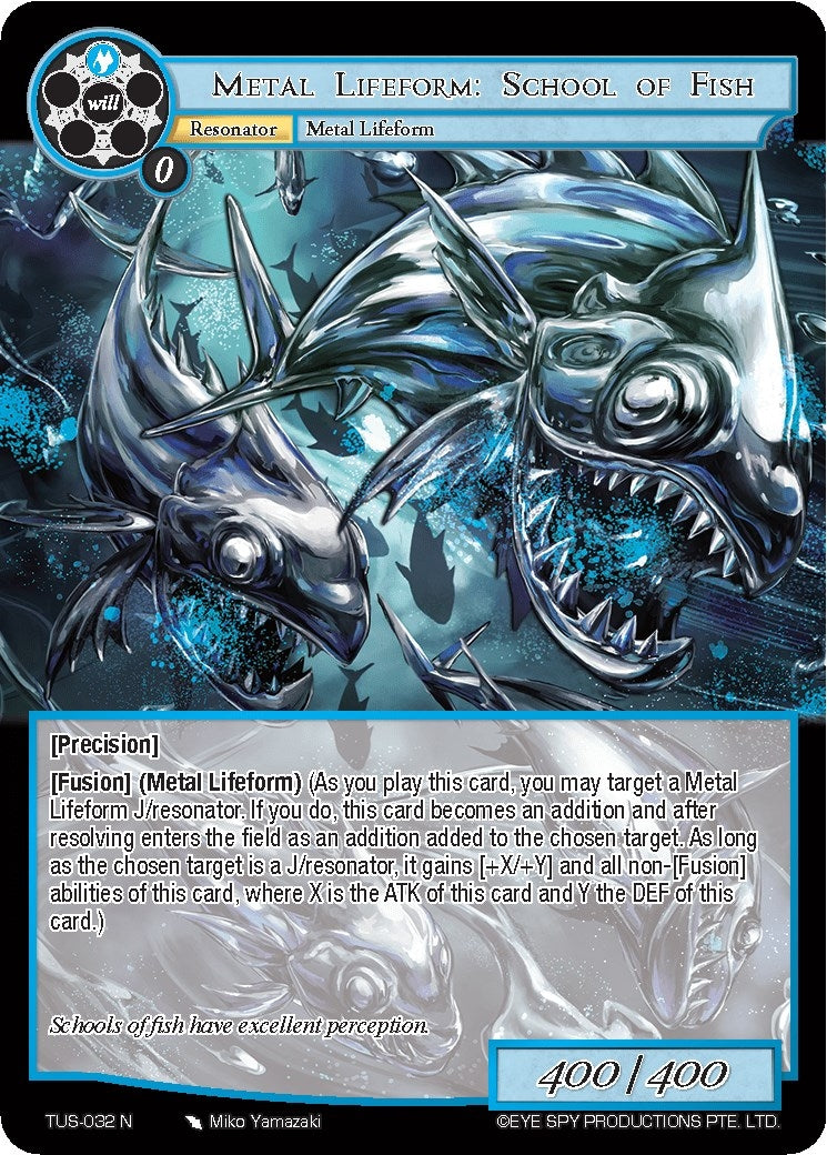Image for Metal Lifeform: School of Fish (The Underworld of Secrets) (TUS-032 N) - Force of Will