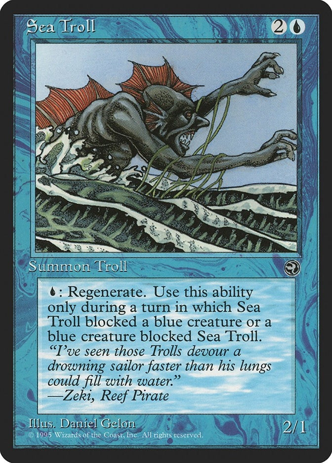 Image for Sea Troll (Homelands) - Magic: The Gathering