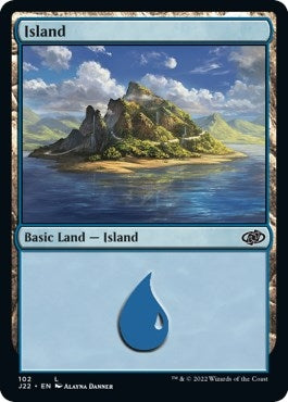 Image for Island (102) (Jumpstart 2022) (102) - Magic: The Gathering