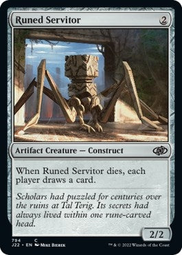 Image for Runed Servitor (Jumpstart 2022) (794) - Magic: The Gathering