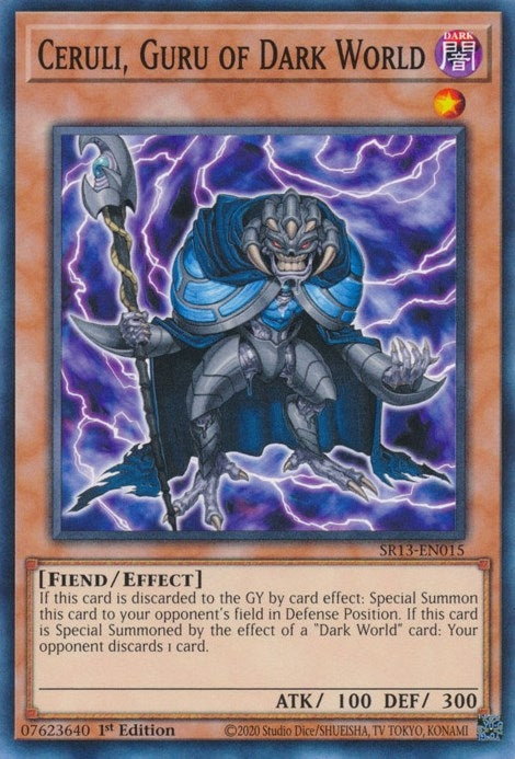 Image for Ceruli, Guru of Dark World (Structure Deck: Dark World) (SR13-EN015) - YuGiOh