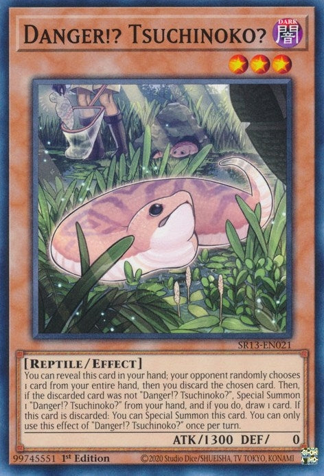 Image for Danger!? Tsuchinoko? (Structure Deck: Dark World) (SR13-EN021) - YuGiOh