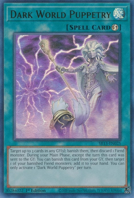 Image for Dark World Puppetry (Structure Deck: Dark World) (SR13-EN025) - YuGiOh