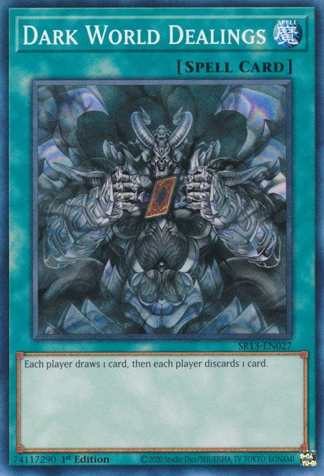 Image for Dark World Dealings (Structure Deck: Dark World) (SR13-EN027) - YuGiOh