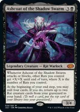 Image for Ashcoat of the Shadow Swarm (Jumpstart 2022) (19) - Magic: The Gathering