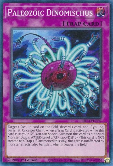 Image for Paleozoic Dinomischus (Structure Deck: Dark World) (SR13-EN039) - YuGiOh