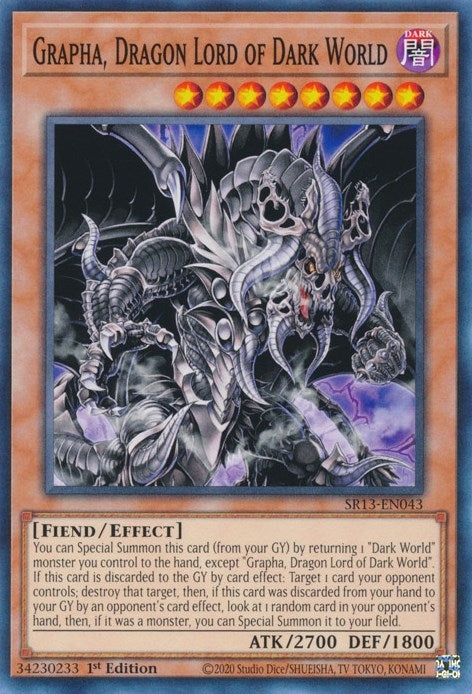 Image for Grapha, Dragon Lord of Dark World (Structure Deck: Dark World) (SR13-EN043) - YuGiOh