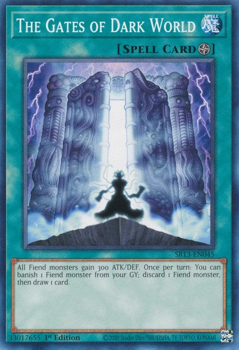 Image for The Gates of Dark World (Structure Deck: Dark World) (SR13-EN045) - YuGiOh
