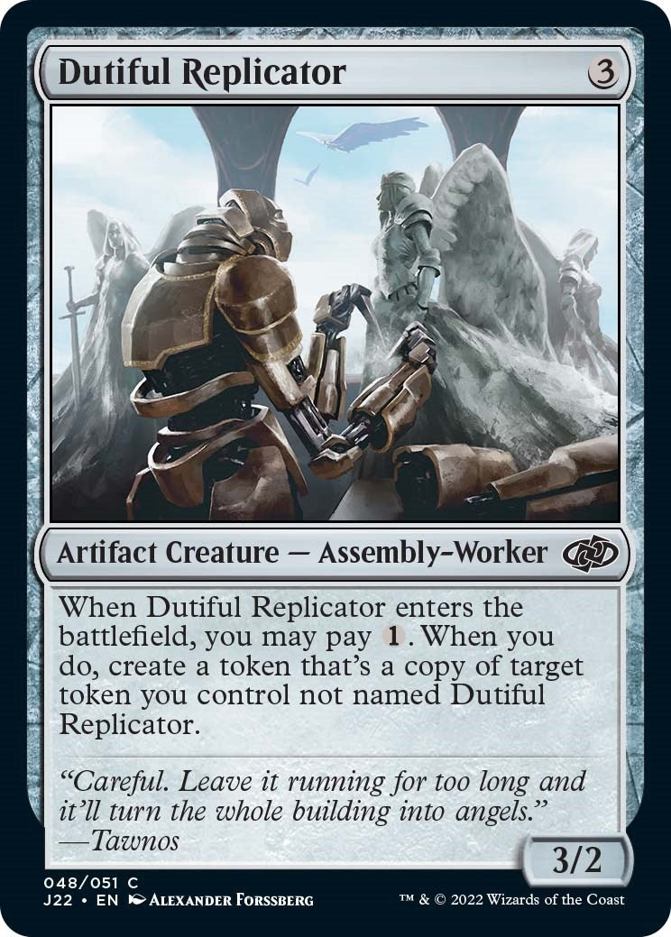 Image for Dutiful Replicator (Jumpstart 2022) (48) - Magic: The Gathering