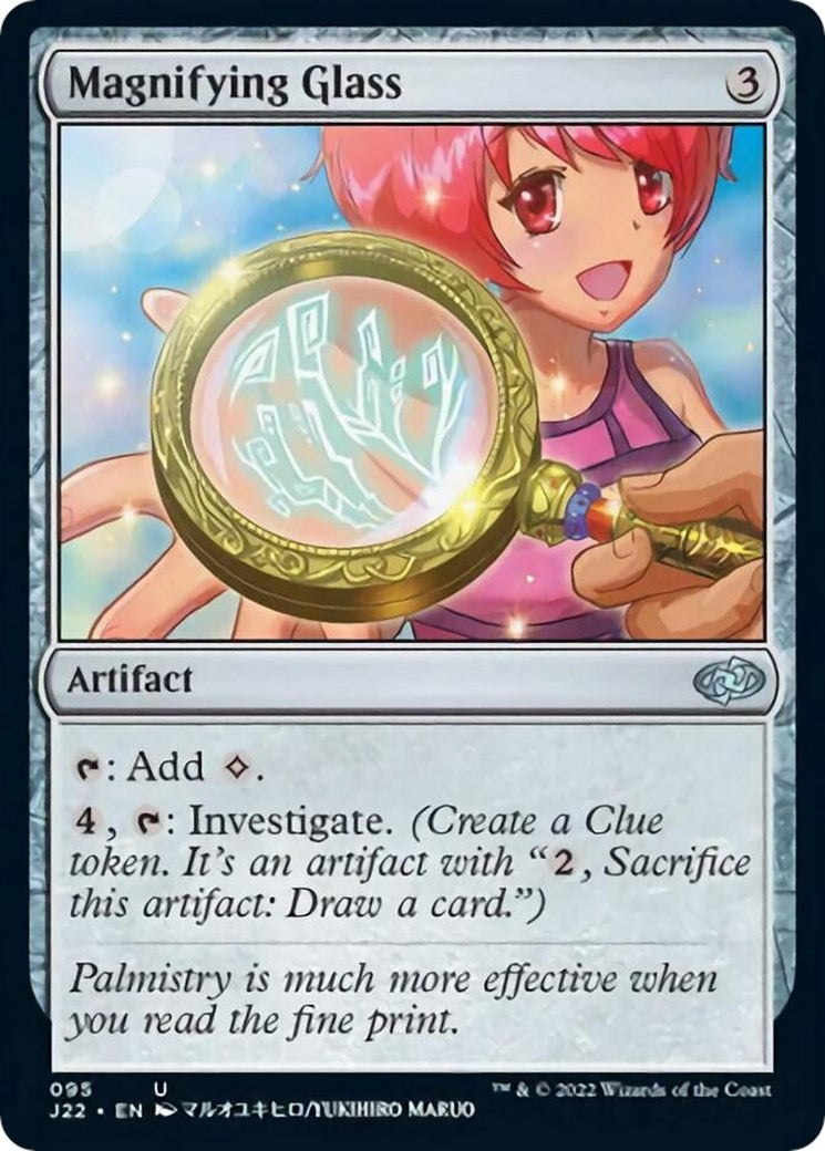 Image for Magnifying Glass (Jumpstart 2022) (95) - Magic: The Gathering