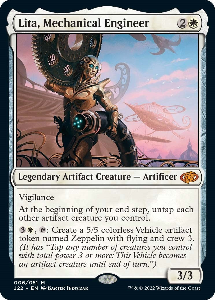 Image for Lita, Mechanical Engineer (Jumpstart 2022) (6) - Magic: The Gathering