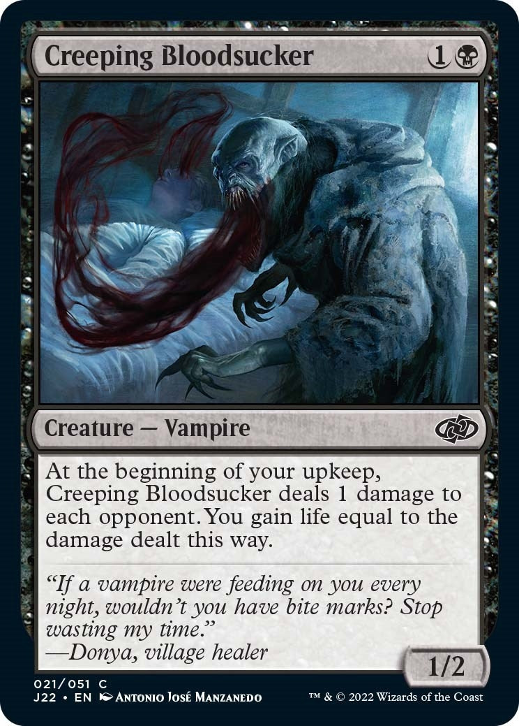 Image for Creeping Bloodsucker (Jumpstart 2022) (21) - Magic: The Gathering
