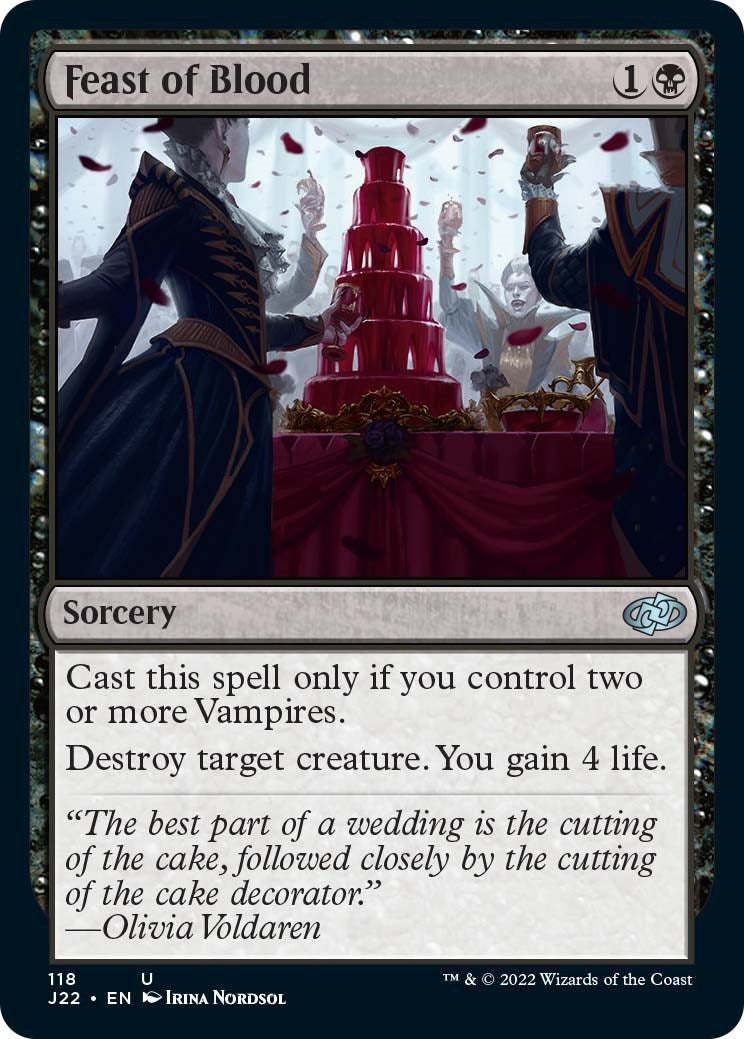 Image for Feast of Blood (Jumpstart 2022) (118) - Magic: The Gathering