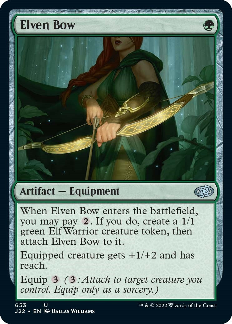 Image for Elven Bow (Jumpstart 2022) (653) - Magic: The Gathering