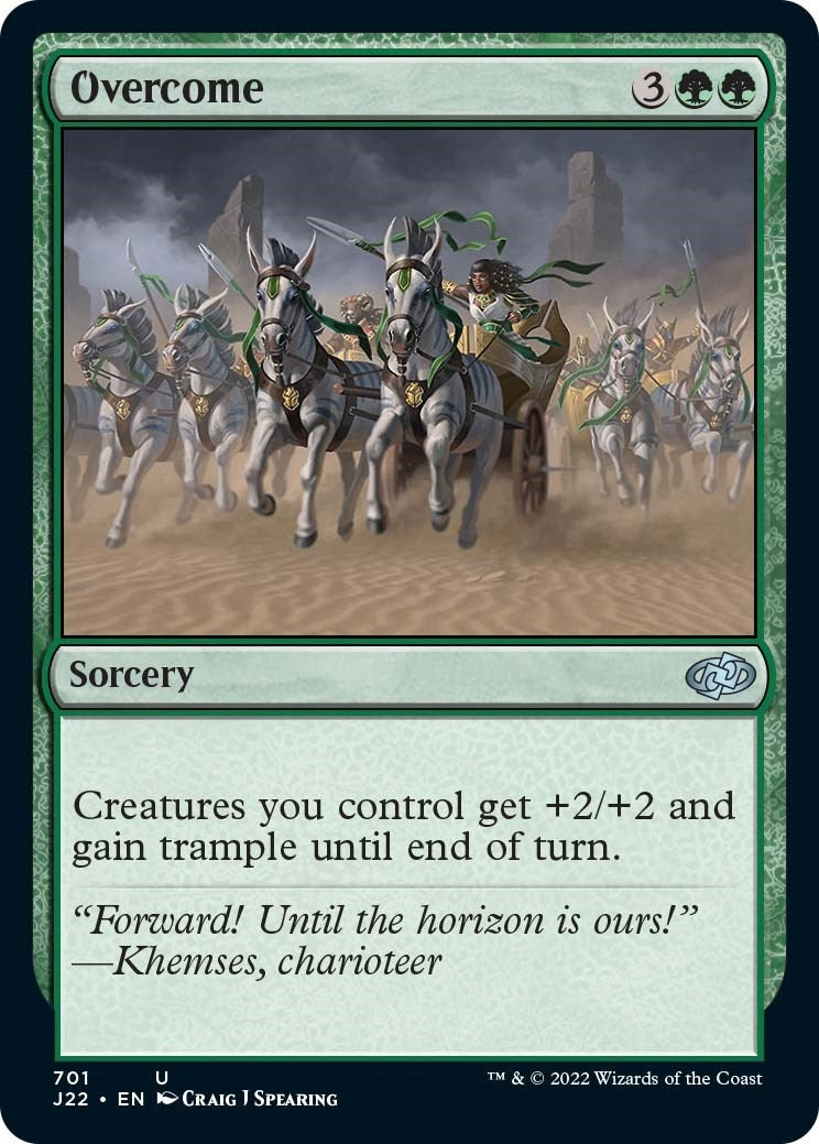 Image for Overcome (Jumpstart 2022) (701) - Magic: The Gathering