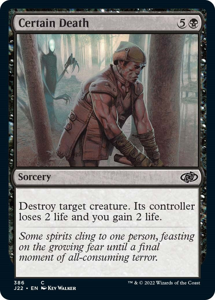 Image for Certain Death (Jumpstart 2022) (386) - Magic: The Gathering