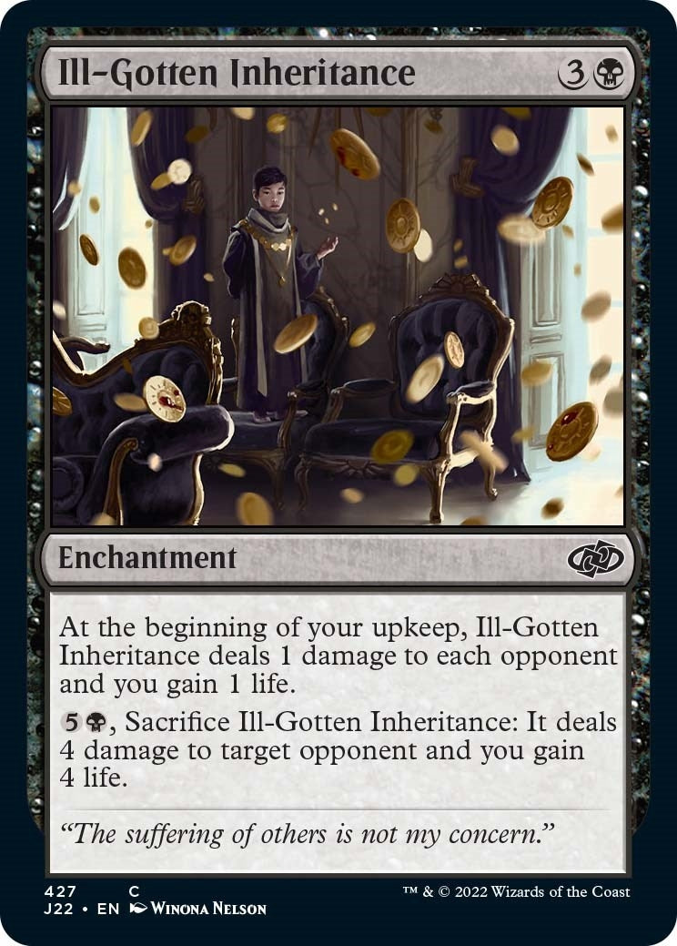 Image for Ill-Gotten Inheritance (Jumpstart 2022) (427) - Magic: The Gathering