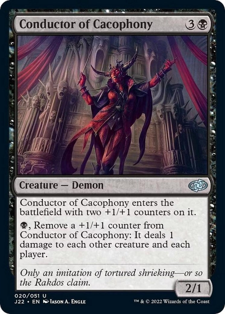 Image for Conductor of Cacophony (Jumpstart 2022) (20) - Magic: The Gathering