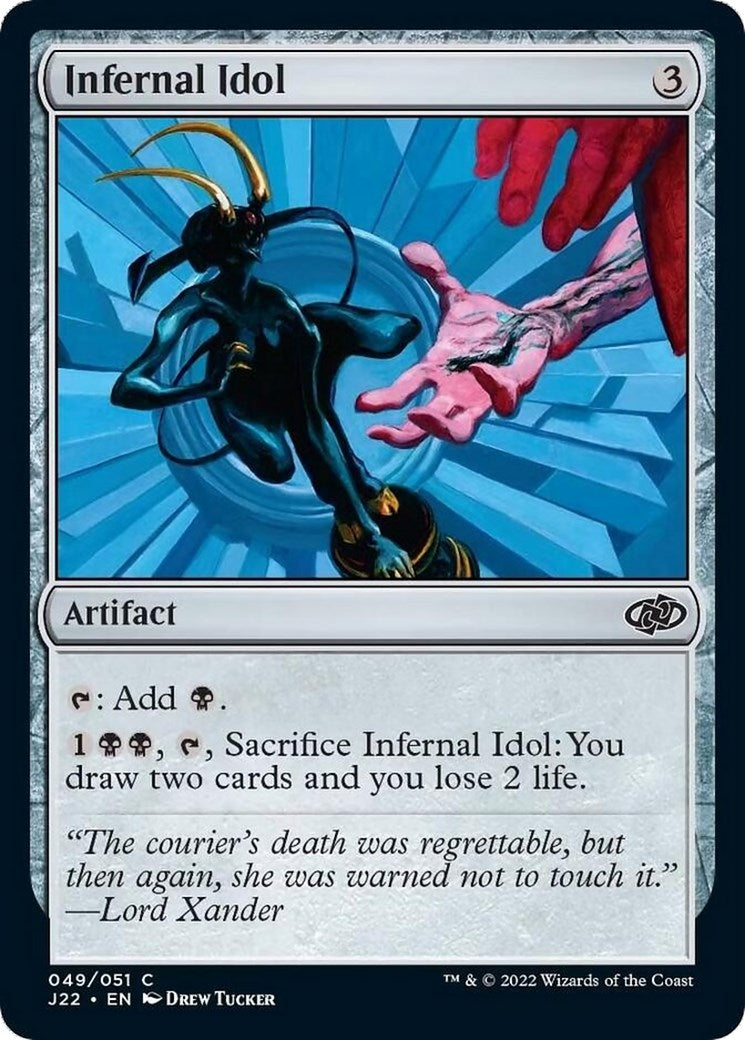 Image for Infernal Idol (Jumpstart 2022) (49) - Magic: The Gathering