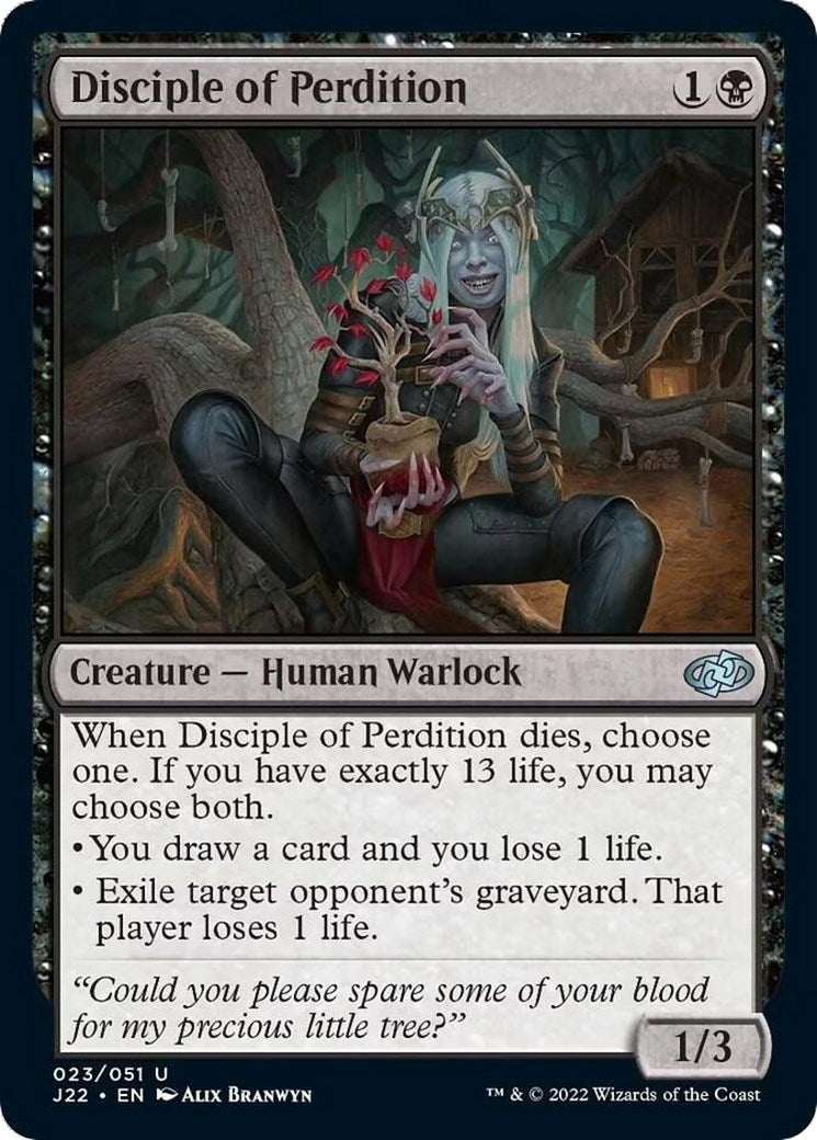 Image for Disciple of Perdition (Jumpstart 2022) (23) - Magic: The Gathering