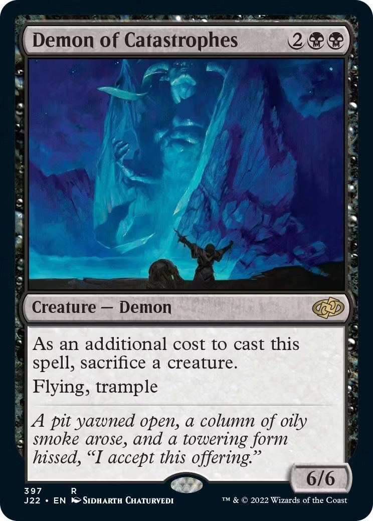 Image for Demon of Catastrophes (Jumpstart 2022) (397) - Magic: The Gathering