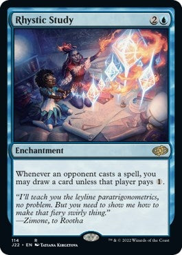 Image for Rhystic Study (Jumpstart 2022) (114) - Magic: The Gathering